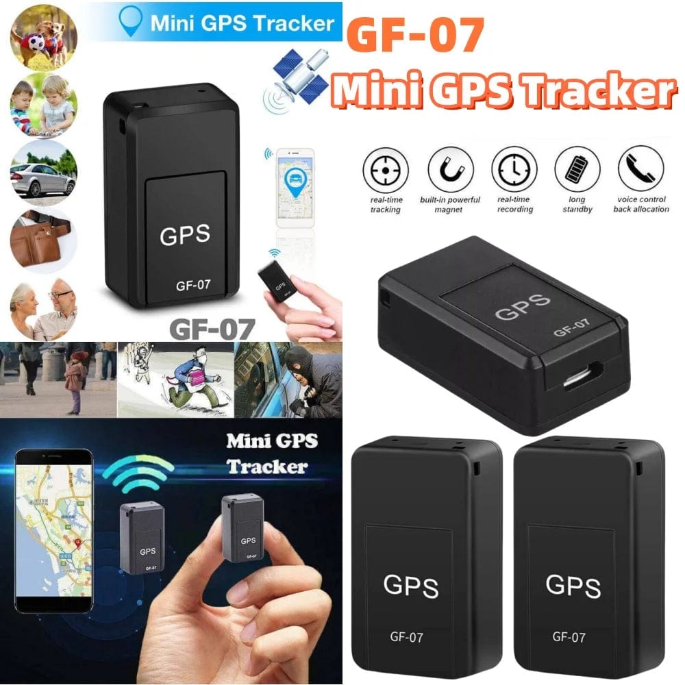 Mini GF07 Magnetic Car Tracker GPS Real Time Tracking Locator Device M