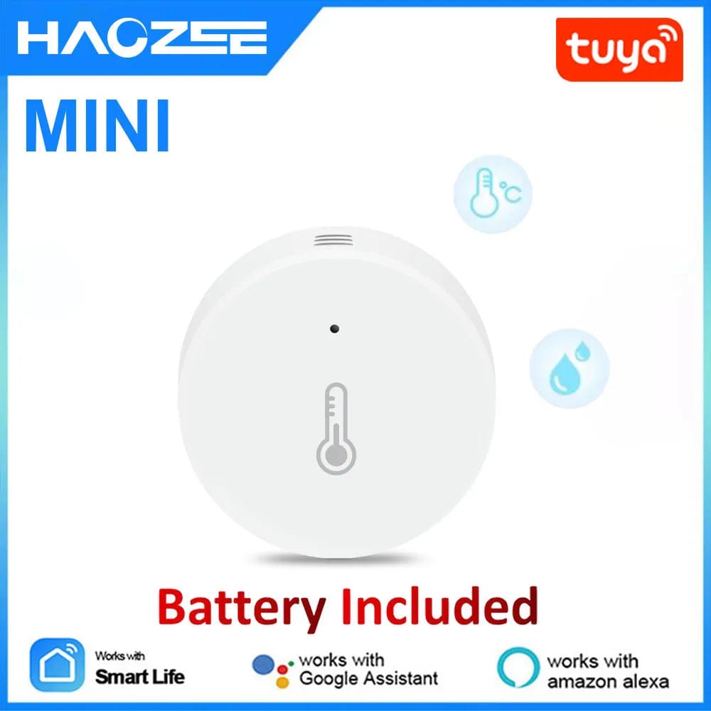 Tuya Smart Zigbee Temperature And Humidity Sensor Indoor Thermometer M