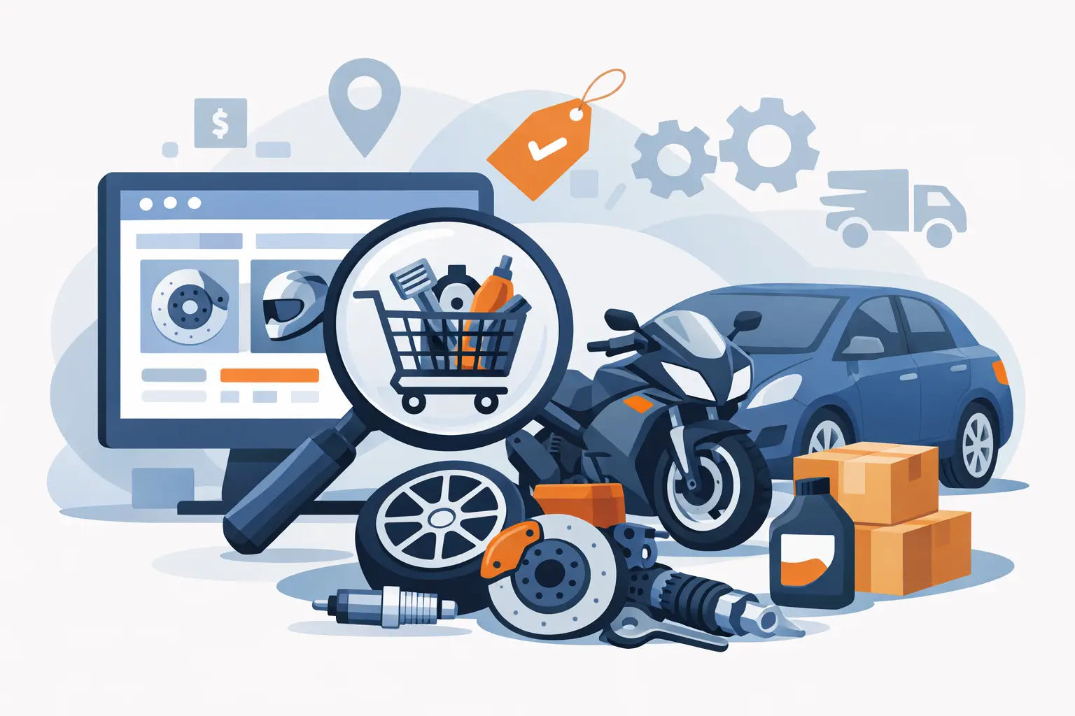 Shop Automotive and Motorcycle Parts Smart