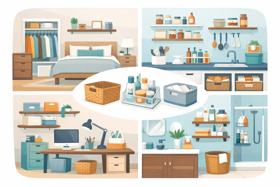 Best Home Organization Products by Room