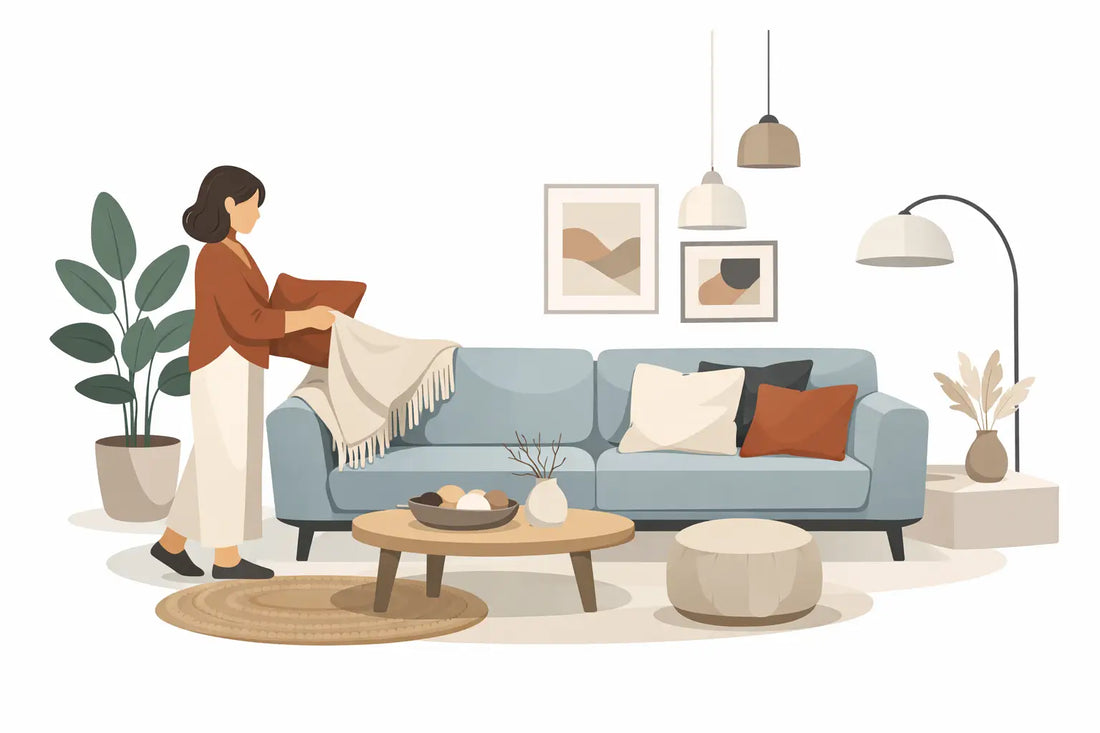 Dress Your Sofa With Intention