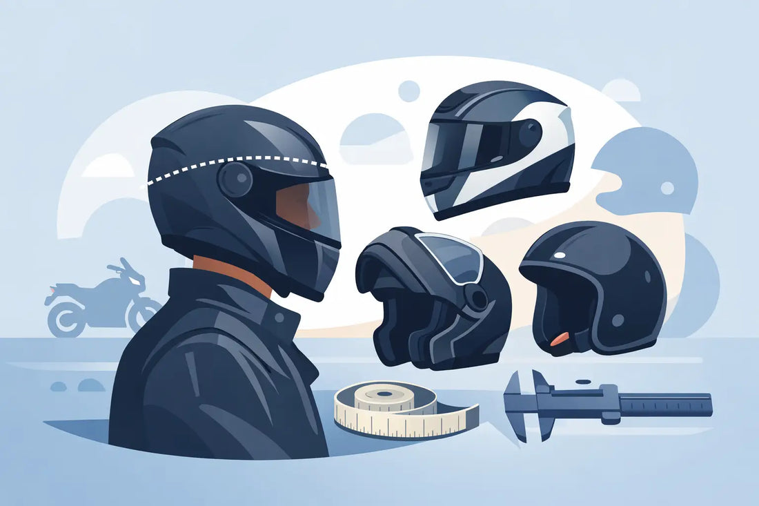 Motorcycle Helmet Sizing Guide for Riders