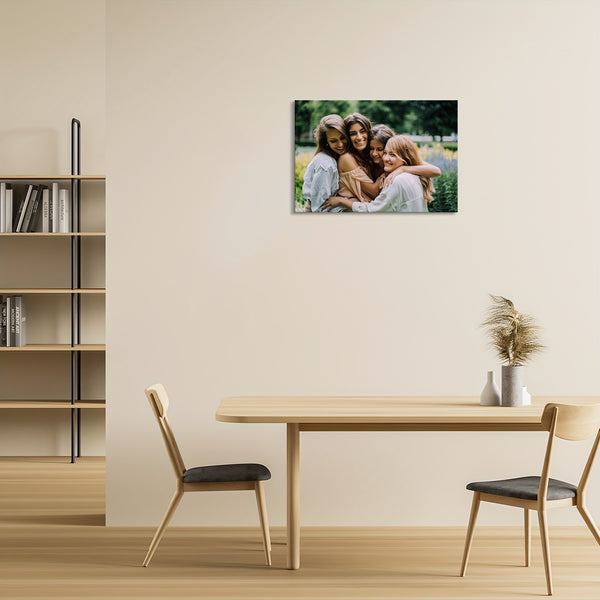 Creative Framed Canvas Print Poster Custom Photo Personalized Wall Art for Valentine's Day Decor Artwork Wall Painting Gift Keepsake