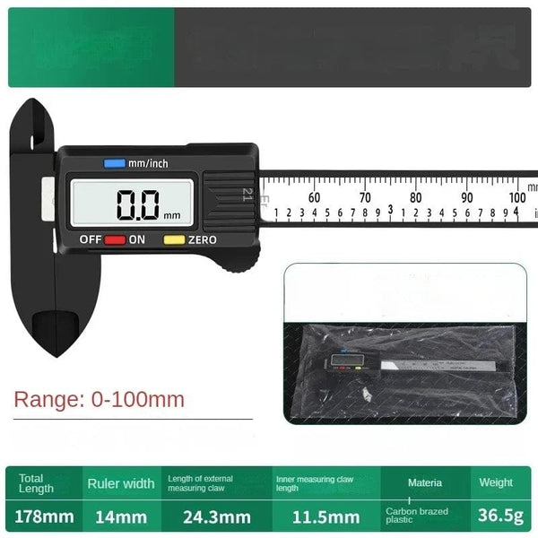 Planet Gates 0-100mm Vernier Digital Caliper Tool Calibrator Pied a Coulisse Inspection Tools Job Measuring Gauging Measurement Analysis Instruments