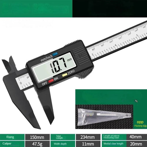 Planet Gates 0-150mm Vernier Digital Caliper Tool Calibrator Pied a Coulisse Inspection Tools Job Measuring Gauging Measurement Analysis Instruments