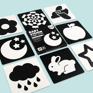 Planet Gates 0-36M Baby Early Education Card Black And White Cards Color Training Visual Stimulation Montessori Shape Animal Cognitive Toys