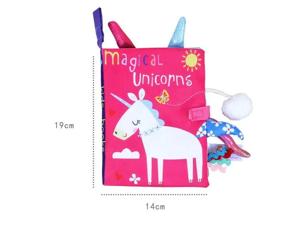 Planet Gates 0-36M Baby Early Learning Toy Tail Cloth Book Parent-child Interactive Sound Paper Puzzle Cloth Book Rattle