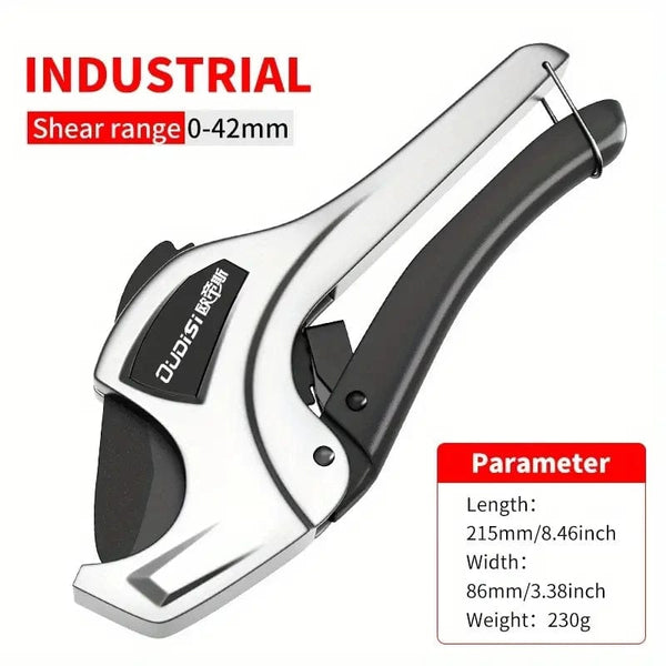 Planet Gates 0-42mm Multi-Purpose Pipe Cutter Non-Slip Water-Resistant Precision Cutting for Plastic & Rubber Tubing PVC Cutter Tool Hand Tools