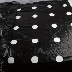 Planet Gates 0.95X10m 1 Pack, 10m Greenhouse Film 5Holes Vegetable Plants Grow PE Black Plastic Film Mulch Film Anti Grass