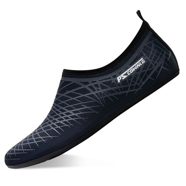 Planet Gates 002BLUE / 36  37(23.5cm) Water Non-Slip Sneaker Swimming Diving Socks Summer Aqua Beach Sandal Flat Shoe Seaside Slipper For Men Women