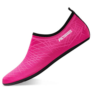 Planet Gates 002PINK / 40   41(26cm) Water Non-Slip Sneaker Swimming Diving Socks Summer Aqua Beach Sandal Flat Shoe Seaside Slipper For Men Women
