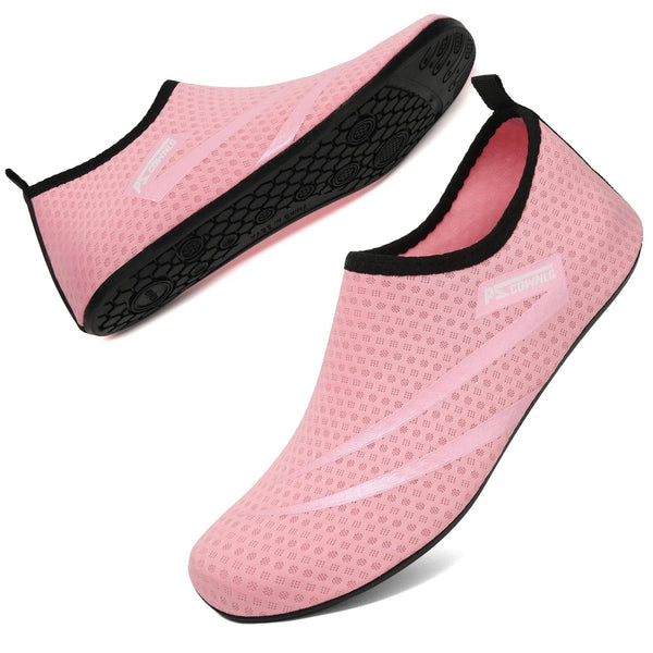 Planet Gates 003PINK / 36  37(23.5cm) Water Non-Slip Sneaker Swimming Diving Socks Summer Aqua Beach Sandal Flat Shoe Seaside Slipper For Men Women