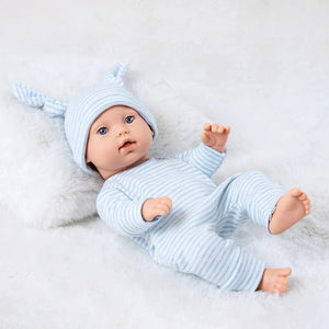 Planet Gates 01 30cm Reborn Baby Doll Soothing Simulation Enamel Doll Children's Soft Rubber Toy Gift