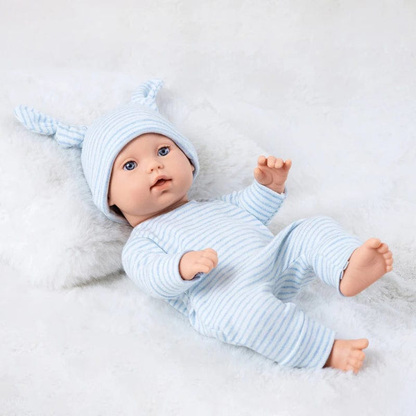 Planet Gates 01 30cm Reborn Baby Doll Soothing Simulation Enamel Doll Children's Soft Rubber Toy Gift