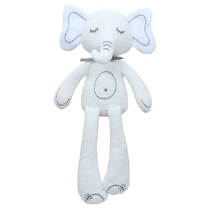 Planet Gates 01 Baby Plush Rabbit Hand Puppet Soft Crib Stroller Infant Sleep Soothing Doll Mobile Pram Kids Hanging Ring Toys For Children Gift