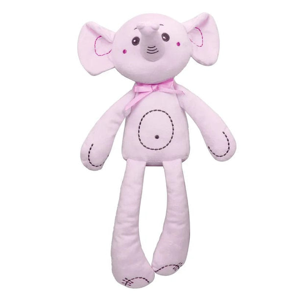 Planet Gates 01 Baby Plush Rabbit Hand Puppet Soft Crib Stroller Infant Sleep Soothing Doll Mobile Pram Kids Hanging Ring Toys For Children Gift