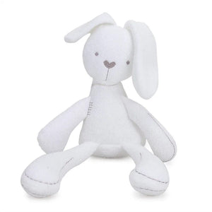 Planet Gates 01 Baby Plush Rabbit Hand Puppet Soft Crib Stroller Infant Sleep Soothing Doll Mobile Pram Kids Hanging Ring Toys For Children Gift