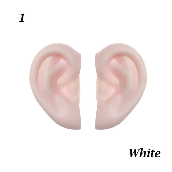 Planet Gates 01 blyth doll icy toy ears toy white natural tan dark and super black skin, only ears no doll