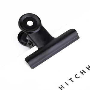 Planet Gates 01 / CHINA 5PCS Metal Paper Clip 20 29 39 50 63 75 90mm Foldback Metal Binder Clips Black Grip Clamps Paper Document Office School Statione