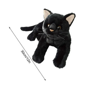 Planet Gates 01 / CHINA Aline Black Cat Plush Toy Stuffed Animal Black Kitten Doll Pillow Boys Girls Soft Toys Children Birthday Gifts Popular Toys 2023