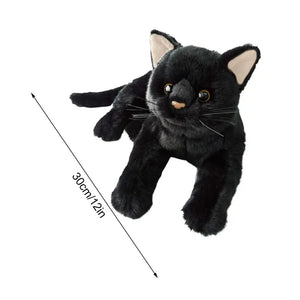 Planet Gates 01 / CHINA Aline Black Cat Plush Toy Stuffed Animal Black Kitten Doll Pillow Boys Girls Soft Toys Children Birthday Gifts Popular Toys 2023