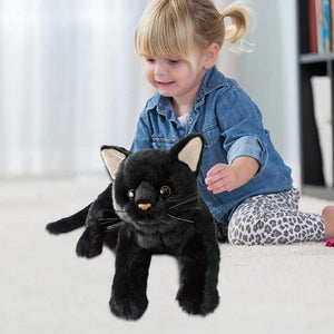 Planet Gates 01 / CHINA Aline Black Cat Plush Toy Stuffed Animal Black Kitten Doll Pillow Boys Girls Soft Toys Children Birthday Gifts Popular Toys 2023
