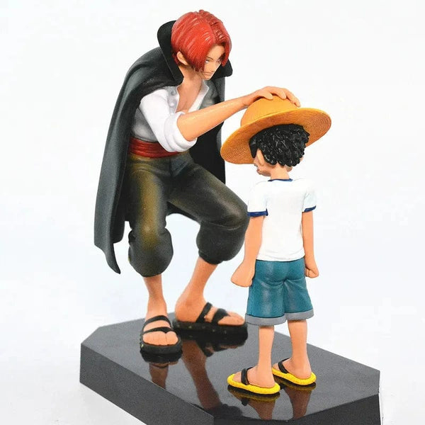 Planet Gates 01 / NO BOX 18cm One Piece Anime Figure Four Emperors Shanks Straw Hat Luffy Action Figure One Piece Sabo Ace Sanji Roronoa Zoro Figurine