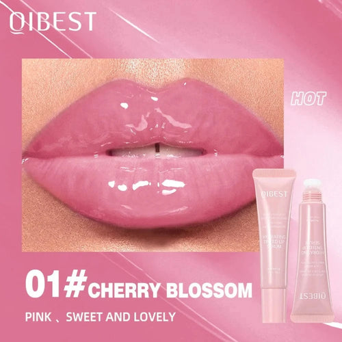 Planet Gates 01 Nude Brown Plumping Lip Gloss Moisturising Colored Lip Serum Transparent Fullness Lips Tint Soft Tube Make Up Beauty Lips Care