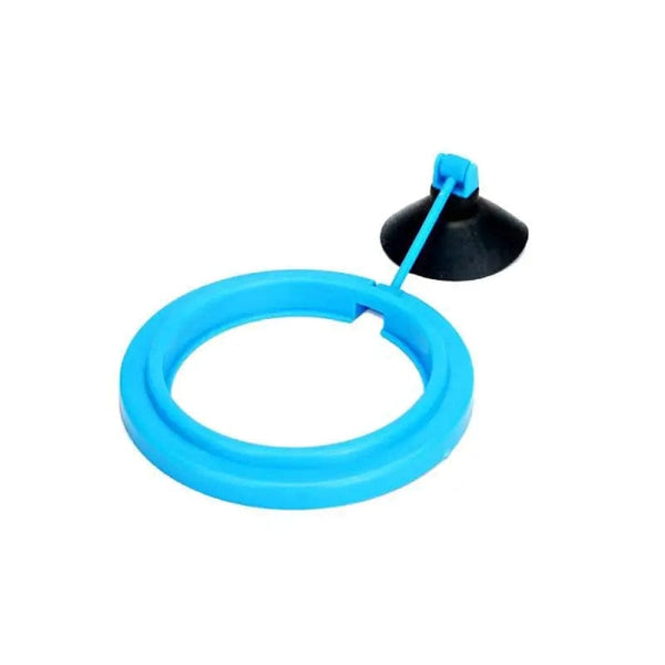 Planet Gates 01 round monolayer / CHINA Aquarium Feeding Ring Fish Tank Station Floating Food Tray Feeder Square Circle Accessory Portable Fish Food Feeder Suction Cup