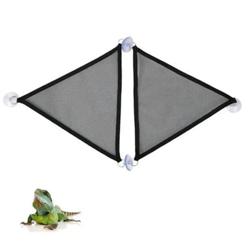 Planet Gates 02 33x33x48CM / CHINA 2 Pack Bearded Dragon Hammock Lizard Lounger Ladder Hanging Bed Accessories Reptile Habitat Terrarium Decoration For Be