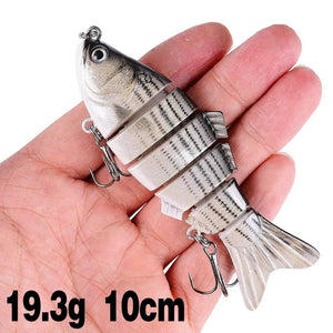 Planet Gates 02 Aorace Fishing wobbler Lifelike  6/7 Segment Swimbait Crankbait Hard Bait Slow 10cm 17g 15g Isca Artificial Lures Fishing Tackle