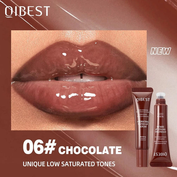 Planet Gates 02 Chocolate / 12g Nude Brown Plumping Lip Gloss Moisturising Colored Lip Oil Transparent Fullness Lips Tint Soft Tube Make Up Beauty Lips Care 12g
