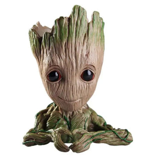 Planet Gates 02 Groot Tree Flowerpot Action Figures Model Toys