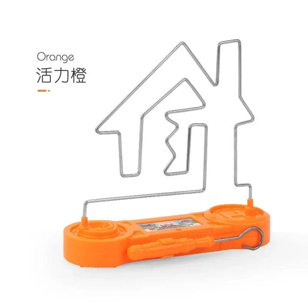 Planet Gates 03 Buzz Wire Game Kids Collision Electric Shock Maze Touch Game Toy Play in Family Party Boy Girl Gift Circuit Science Experiment