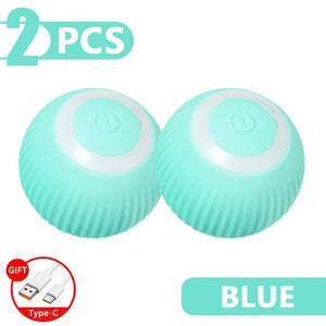 Planet Gates 03 Cat Interactive Ball Smart Cat Toys Electronic Interactive Cat Toy Indoor Automatic Rolling Magic Ball Cat Game Accessories