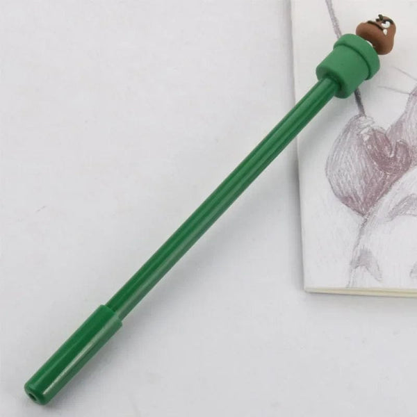 Planet Gates 03 / CHINA Super Mario Bros Black Ink Neutral Pen 0.5mm Gel Pen Cartoon Student School Supplies Stationery Pens Children's Gift