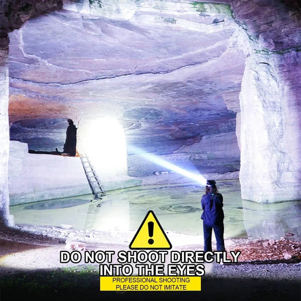 Planet Gates 036TD-White light 1200mAh Super Bright Rechargeable Headlight High Power Headlamp Waterproof Emergency Fishing Camping Lantern Head Flashlight