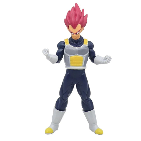 Planet Gates 04 Anime Dragon Ball Z Super Saiyan Son Goku Vegeta Anime Action Figure Model Gifts Collectible Figurines for Kids 18cm