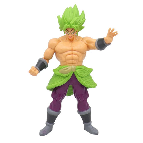 Planet Gates 04 Anime Dragon Ball Z Super Saiyan Son Goku Vegeta Anime Action Figure Model Gifts Collectible Figurines for Kids 18cm