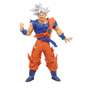 Planet Gates 04 Anime Dragon Ball Z Super Saiyan Son Goku Vegeta Anime Action Figure Model Gifts Collectible Figurines for Kids 18cm