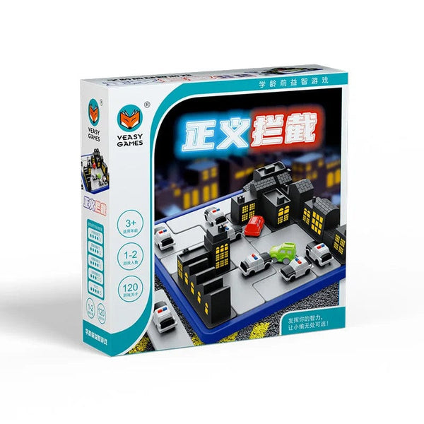 Planet Gates 04 Little Red Riding Hood Smart Hide&Seek Board Games With Solution Skill-Building Puzzle Logic Game Training Toy for Children