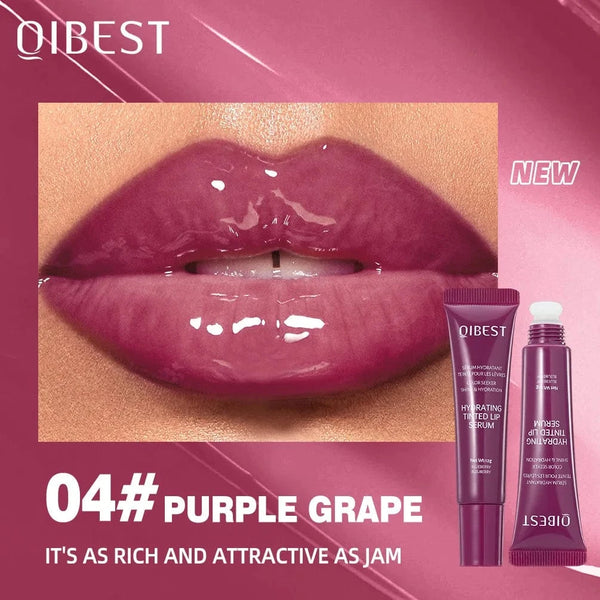 Planet Gates 04 QIBEST Crystal Lip Balm Moisturizing Lip Gloss Oil Jelly Lipgloss Long Lasting Liquid Lipstick Hydrating Tinted Lip Serum Makeup