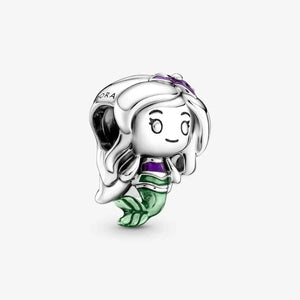 Planet Gates 046 New 925 Sterling Silver Disney Princess Original model production Charm FIT Pandora Bracelet DIY Ladies Jewelry  Christmas Gift