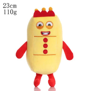 Planet Gates 05 14-18cm Cartoon Number Plush Doll Toys Educational Stuffed Movie Anime Kids Early Childhood Birthday Christmas Gift