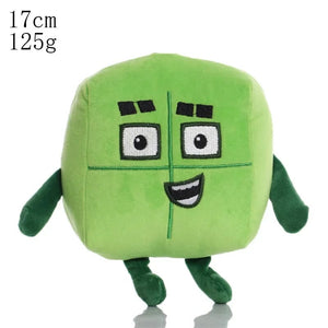 Planet Gates 05 14-18cm Cartoon Number Plush Doll Toys Educational Stuffed Movie Anime Kids Early Childhood Birthday Christmas Gift