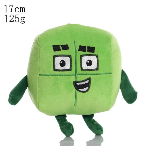 Planet Gates 05 14-18cm Cartoon Number Plush Doll Toys Educational Stuffed Movie Anime Kids Early Childhood Birthday Christmas Gift