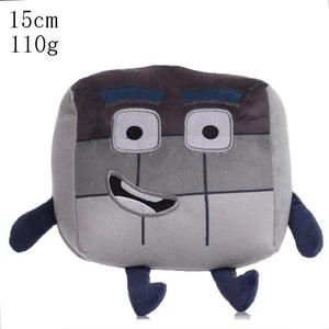 Planet Gates 05 14-18cm Cartoon Number Plush Doll Toys Educational Stuffed Movie Anime Kids Early Childhood Birthday Christmas Gift