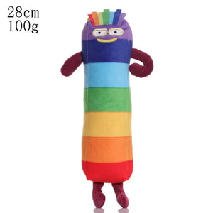 Planet Gates 05 14-18cm Cartoon Number Plush Doll Toys Educational Stuffed Movie Anime Kids Early Childhood Birthday Christmas Gift