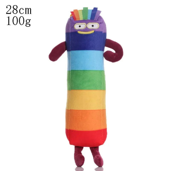 Planet Gates 05 14-18cm Cartoon Number Plush Doll Toys Educational Stuffed Movie Anime Kids Early Childhood Birthday Christmas Gift