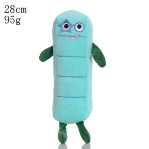 Planet Gates 05 14-18cm Cartoon Number Plush Doll Toys Educational Stuffed Movie Anime Kids Early Childhood Birthday Christmas Gift